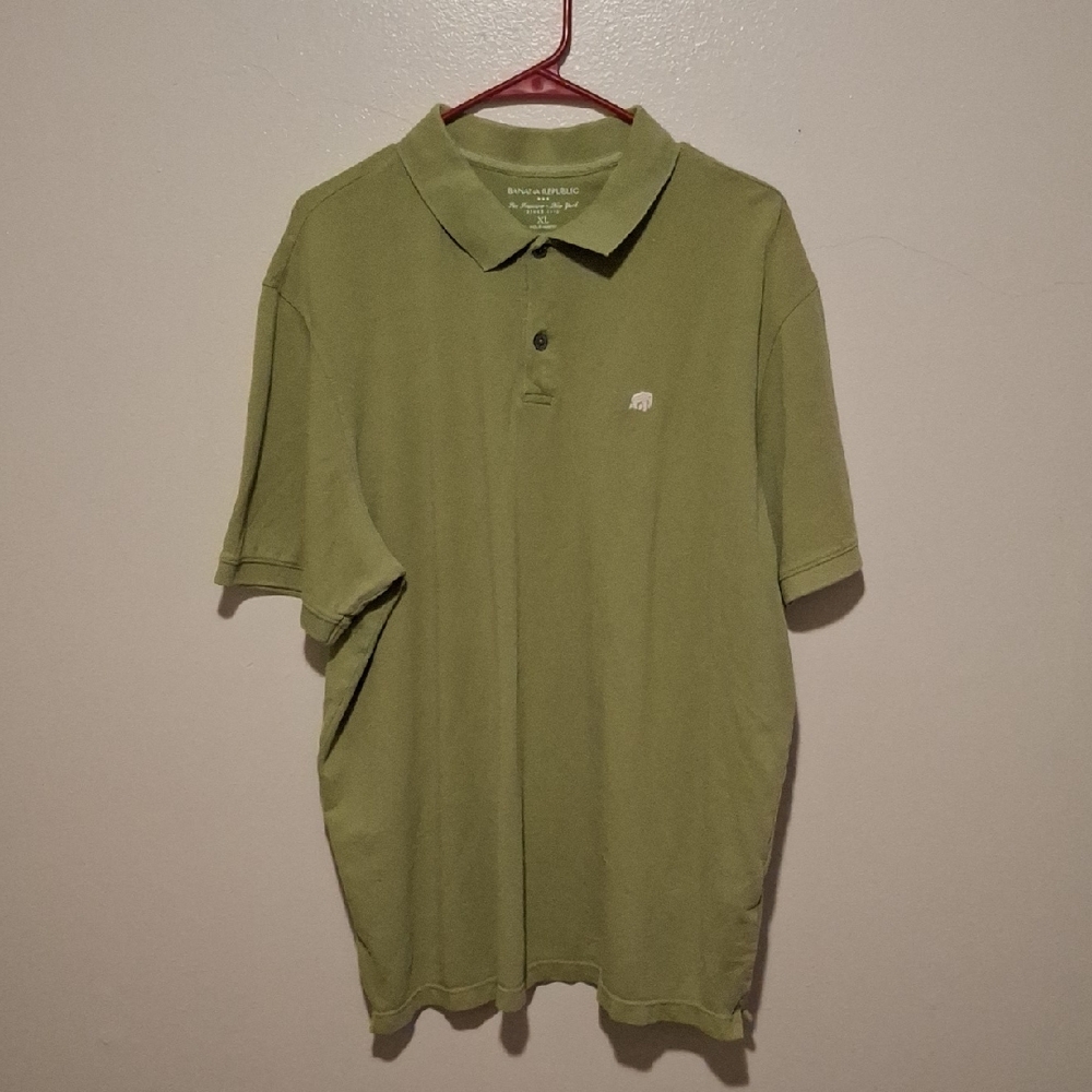 Banana Republic Olive Polo Shirt